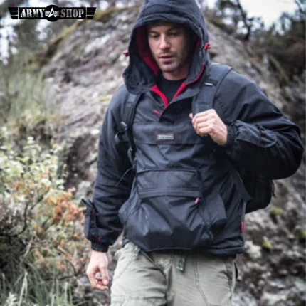 jakna windbreaker brenning