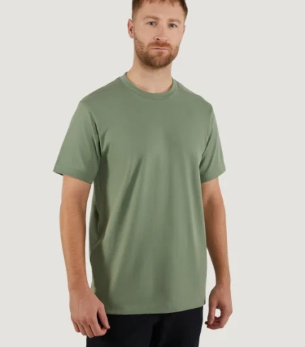 Jednobojna majica vintage devin 3542 pale