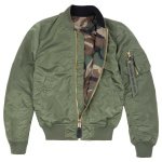 alpha industries ma 1 vf lw reversible jacket