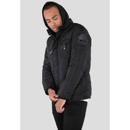 Cobbs II Alpha Industries bomber jakna crna – pogled 6