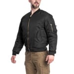 jakna mfh ma1 black crna bomber fajerka 3 #03552