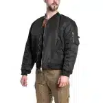 jakna mfh ma1 black crna bomber fajerka 3 #03552 4 5