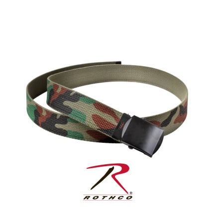 kaiš military Rothco pamučni – Woodland 138cm