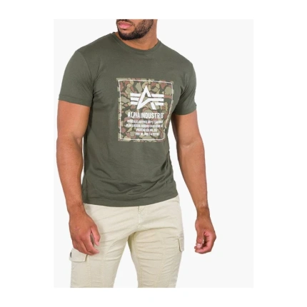 majica alpha camo block #198504 dark olive 2
