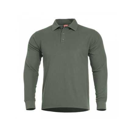 majica pentagon aniketos polo dug rukav K09013 Camo green
