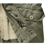 muška jakna brandit britannia zimska winter sa krznenom postavom