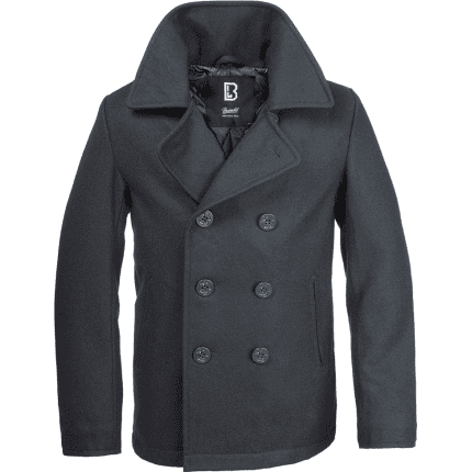 muski kaput Brandit Pea coat vuna