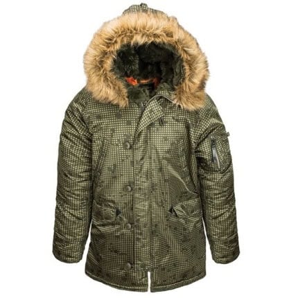 N3B jakna Alpha Industries night vision slim fit