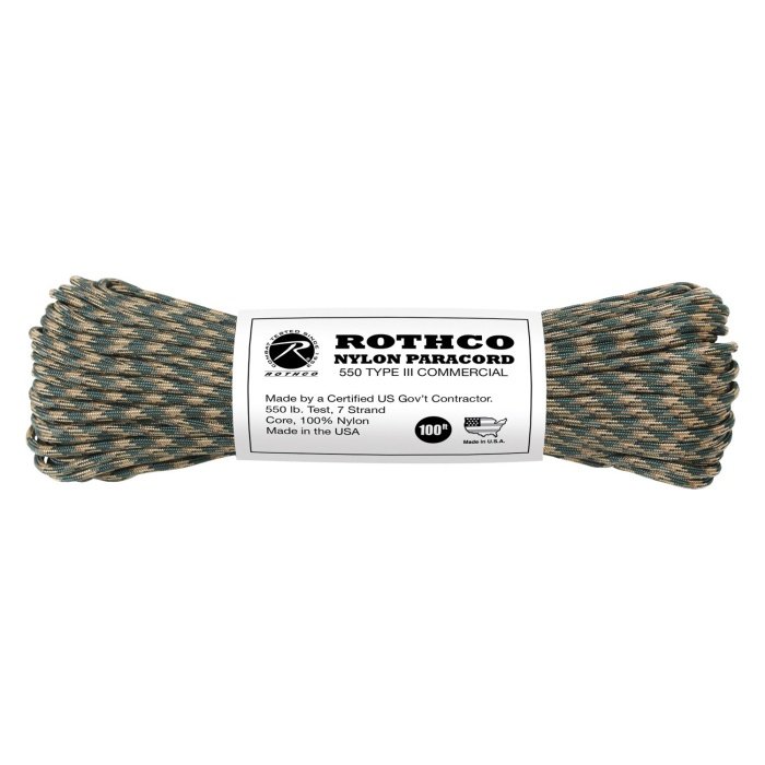Parakord kanap dužine 30m nosivosti 250kg – military shop, army shop