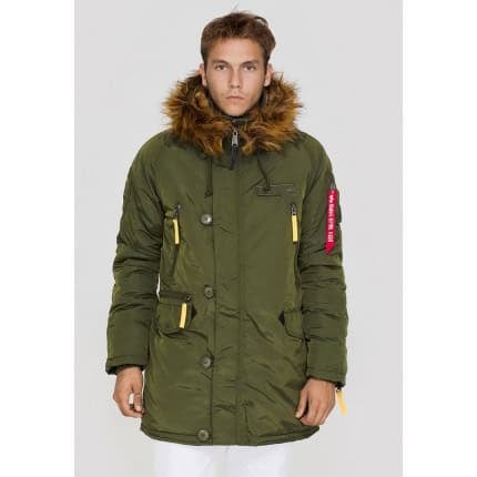 polarna parka Alpha Industries N3B – Zelena M