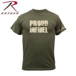 Majica Proud infidel – military shop, army shop