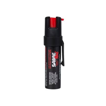 Sabre Red biber sprej suzavac sa klipom crni roze – Crna
