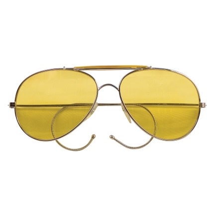 vojne naočare Aviator Rothco metalne – Žuta
