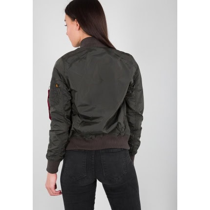 ženska fajerka MA1 Alpha Industries bomber crna