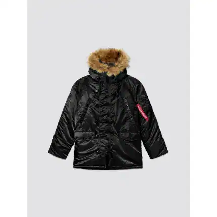 zimska jakna Alpha Industries N3B – Crna S