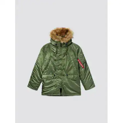 zimska jakna Alpha Industries N3B – Zelena S