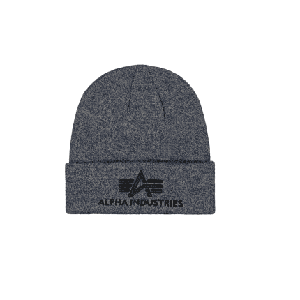 zimska kapa Alpha Industries 3D Beanie Charcoal heather