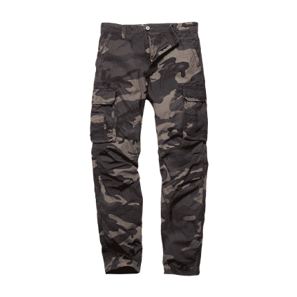 pantalone Reef Vintage Industries cargo crna – Dark camo S