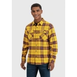 kosulja vintage sem flannel 23104 yellow check 2