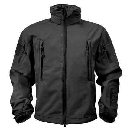 taktička softshell jakna Rothco Special Ops – Crna M