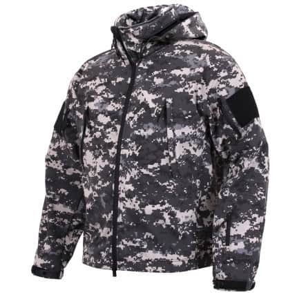 taktička softshell jakna Rothco Special Ops – Night camo digital M