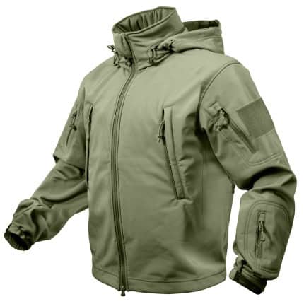 taktička softshell jakna Rothco Special Ops – Zelena M