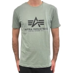 alpha basic t dusty green