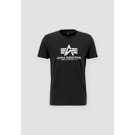 majica Alpha Industries basic T kratkih rukava – Crna M
