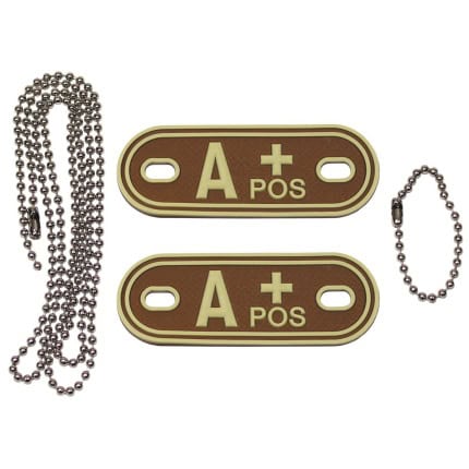 gumeni dog tag MfH Max-Fuchs krvna grupa