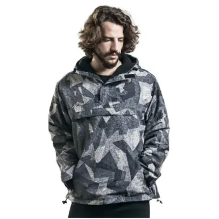 windbreaker brandit night camo digital 1
