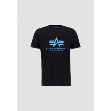 majica Alpha Industries basic T kratkih rukava – Crno-plava M