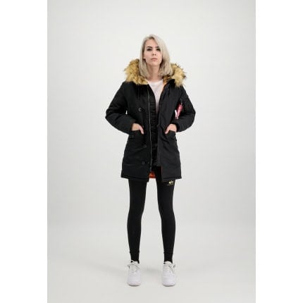 ženska polarna jakna Alpha Industries N3B VF59 crna maslinasta