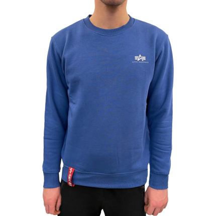 duks alpha industries basic small logo nasa blue