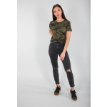 new basic t zenska camo majica