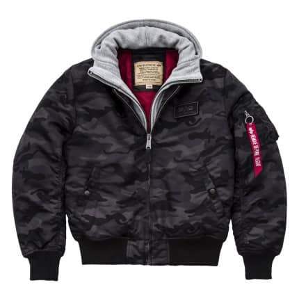 Alpha Industries Ma1 D-Tec bomber jakna – Dark camo M