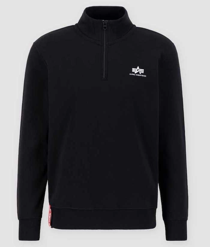 duks alpha industries basic half zip #108308 crni 3 duks alpha industries basic half zip 108308 crni 3