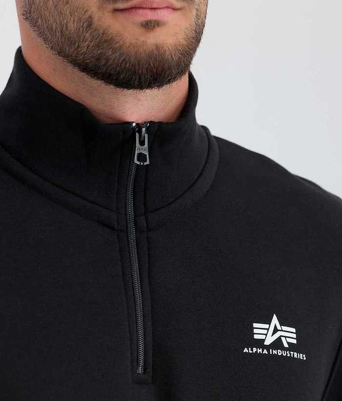 duks alpha industries basic half zip #108308 crni 4 duks alpha industries basic half zip 108308 crni 4