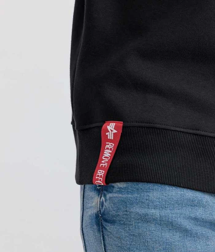 duks alpha industries basic half zip #108308 crni 5 duks alpha industries basic half zip 108308 crni 5