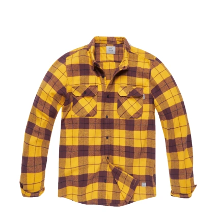 kosulja vintage sem flannel 23104 yellow check