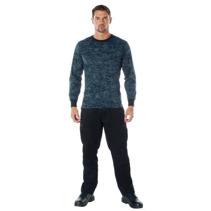 majica rothco dug rukav #68947 midnight digital camo 4