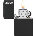 041689102708 zippo black matte logo
