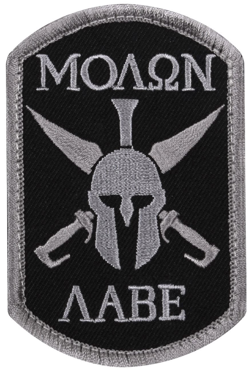 amblem molon labe #1889 black amblem molon labe #1889 black