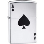 Zippo 24011 Ace of Spades hromirani upaljač visokog sjaja