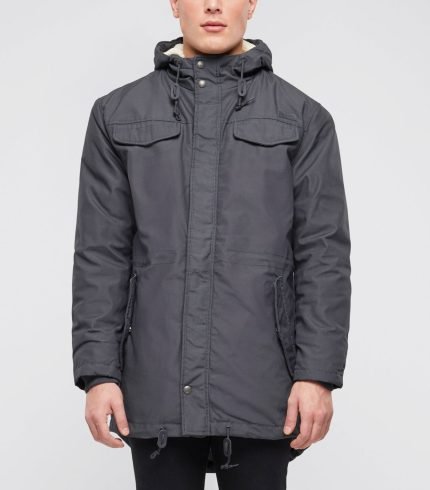 jakna brandit marsh lake teddyparka #9442 anthrazit 3