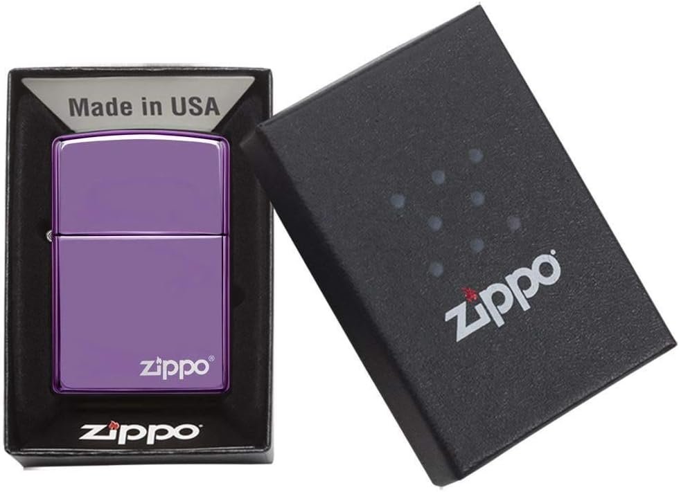 upaljac zippo high polish purple 5 upaljac zippo high polish purple 5