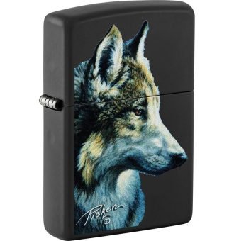 Zippo 53226 Linda Picken Lighter wolf 3
