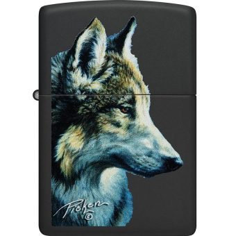 Zippo 53226 Linda Picken Lighter wolf