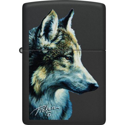 Zippo 53226 Linda Picken Lighter wolf