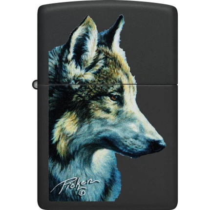 Zippo 53226 Linda Picken Lighter wolf