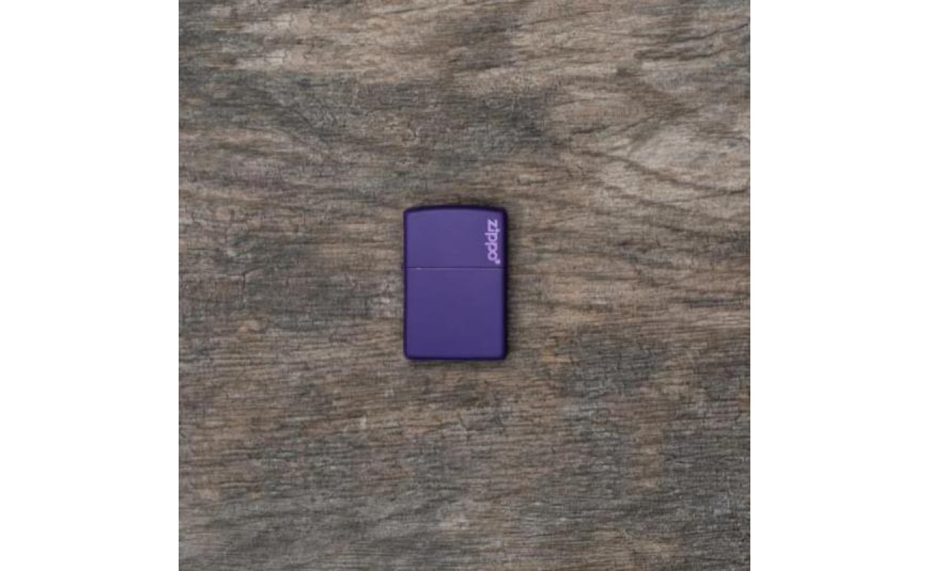 zippo upaljac purrple matte log 237ZL 2